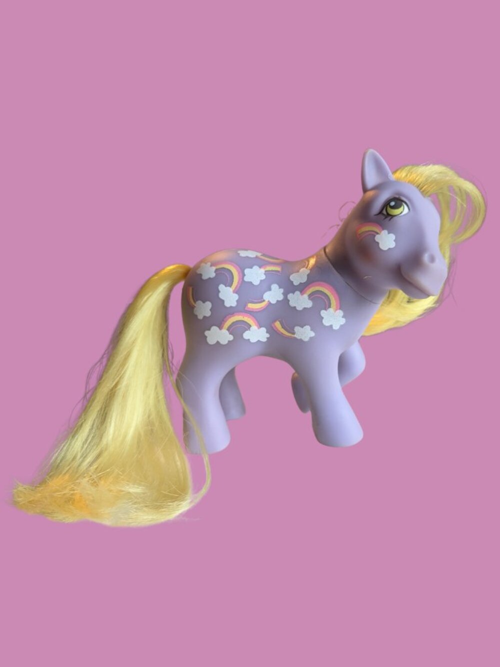 My Little Pony Vintage G1 Merriweather 1987 Twice As Fancy Rainbow Pony
